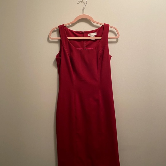 Two-piece: Dress and coat/blazer in beautiful red - Picture 3 of 3